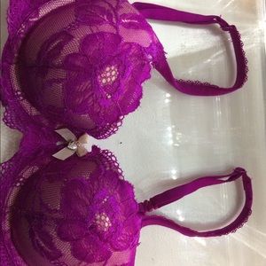 Purple Lace Victoria Secret Bra
